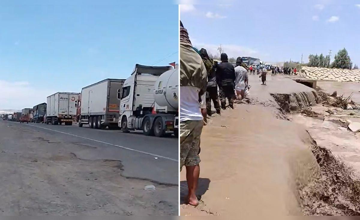 Cierre total en la Panamericana Sur: &uacute;ltimo carril colapsa tras huaicos en Ica y trabajos durar&aacute;n hasta 12 horas