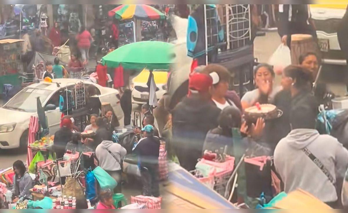 La Victoria | Vendedoras ambulantes en Gamarra sorprenden a su ...
