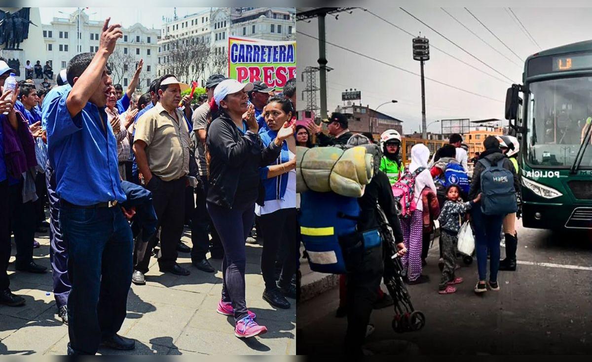 Marcha de transportistas EN VIVO, este 5 de – El reportero andino