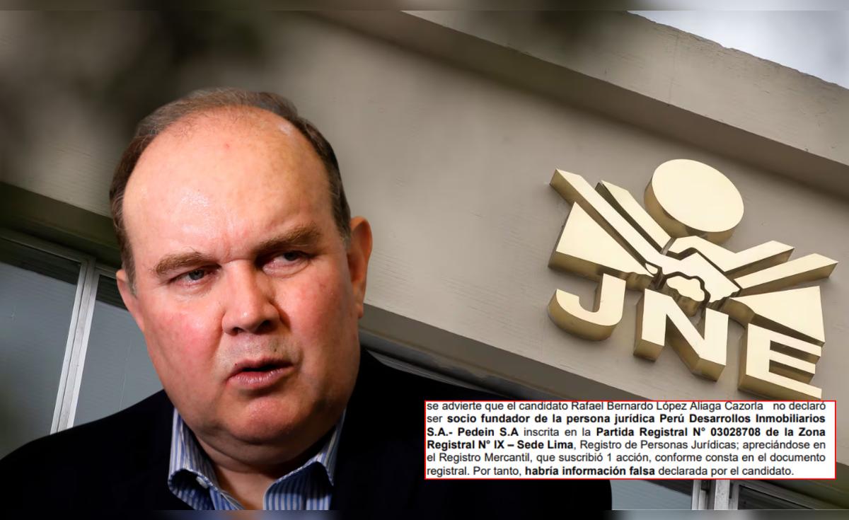 Rafael L&oacute;pez Aliaga no declar&oacute; empresa Per&uacute; Desarrollo Inmobiliarios, socia de Peruval Corp. S.A