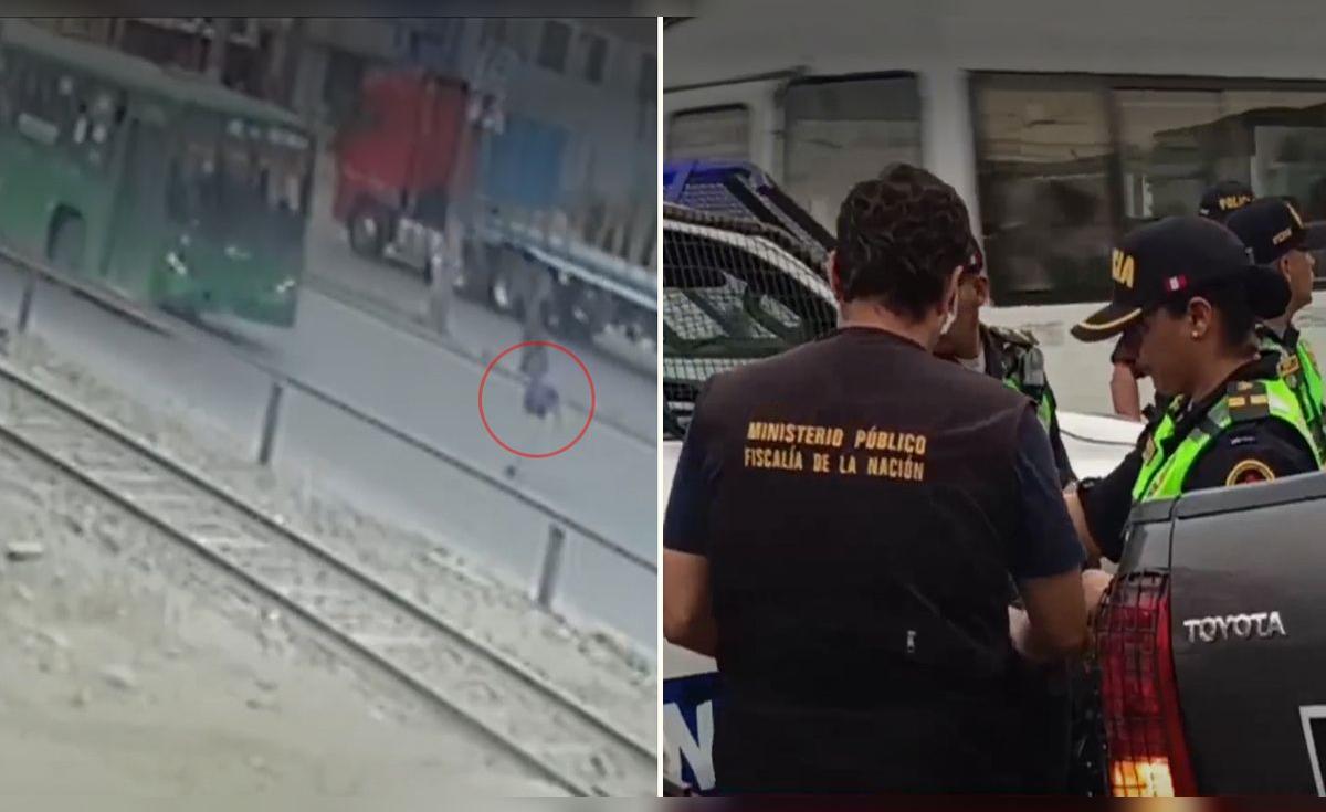 Adulto mayor muere atropellado por bus al cruzar la Carretera Central ...