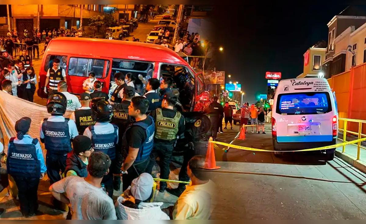 Crimen avanza en pleno desgobierno: sicarios asesinan choferes y pasajeros en Lima y Callao
