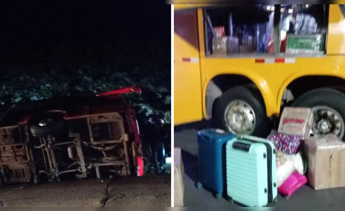Bus se despista y deja cinco heridos en Huancavelica: unidad habría ...