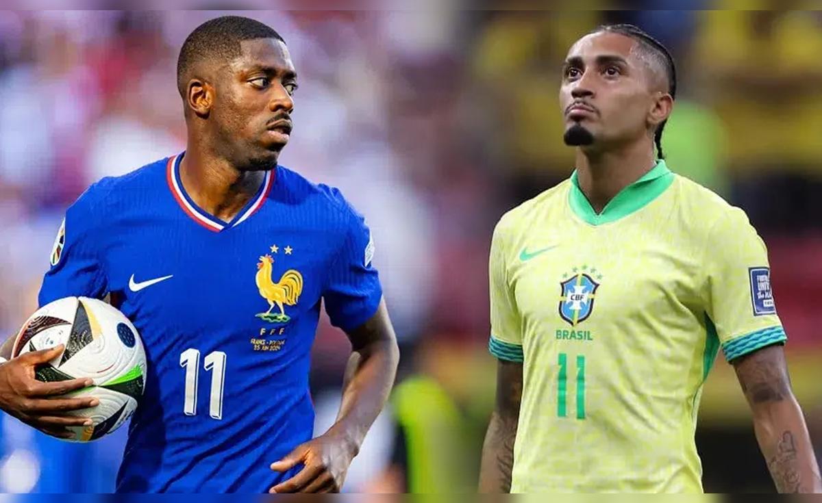 Canal de TV para ver Brasil versus Francia por el amistoso internacional por fecha FIFA de marzo