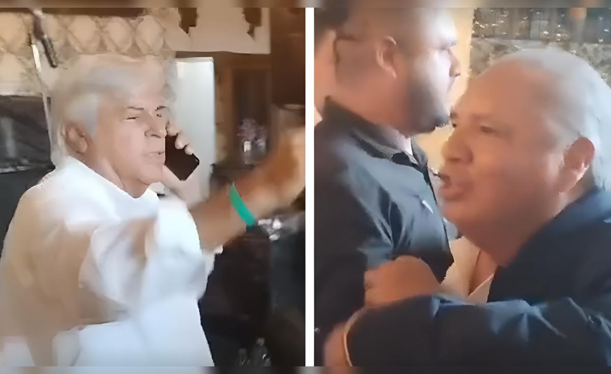 C&eacute;sar Sandoval lanza insultos contra Fernando Olivera en restaurante de Trujillo: "Delincuente, corrupto"