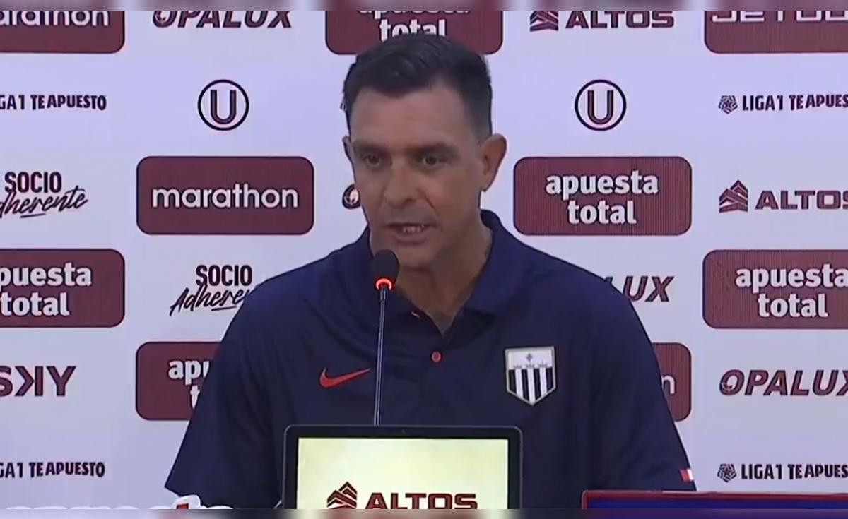 Pablo Guede resta importancia a derrota de Alianza Lima ante Universitario en el cl&aacute;sico de la Liga 1: "Seguimos all&aacute; arriba"