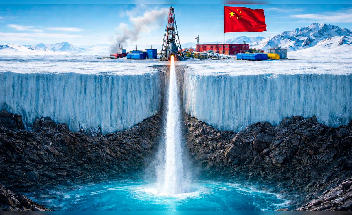 China da un paso histórico más allá de sus propios límites y perfora más de 3.400 metros en la Antártida para acceder a lagos subglaciales por primera vez en el mundo