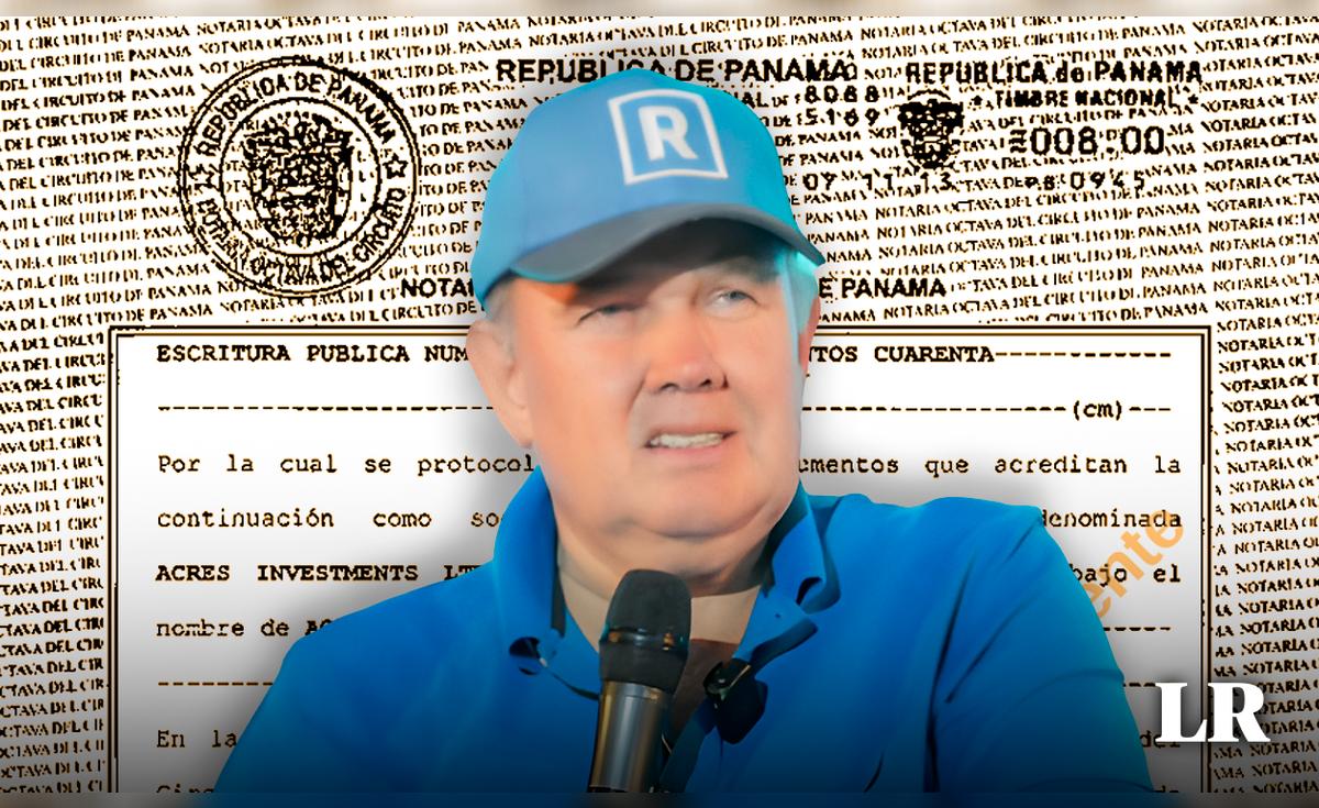 Sunat: L&oacute;pez Aliaga no ha reportado ingresos del extranjero