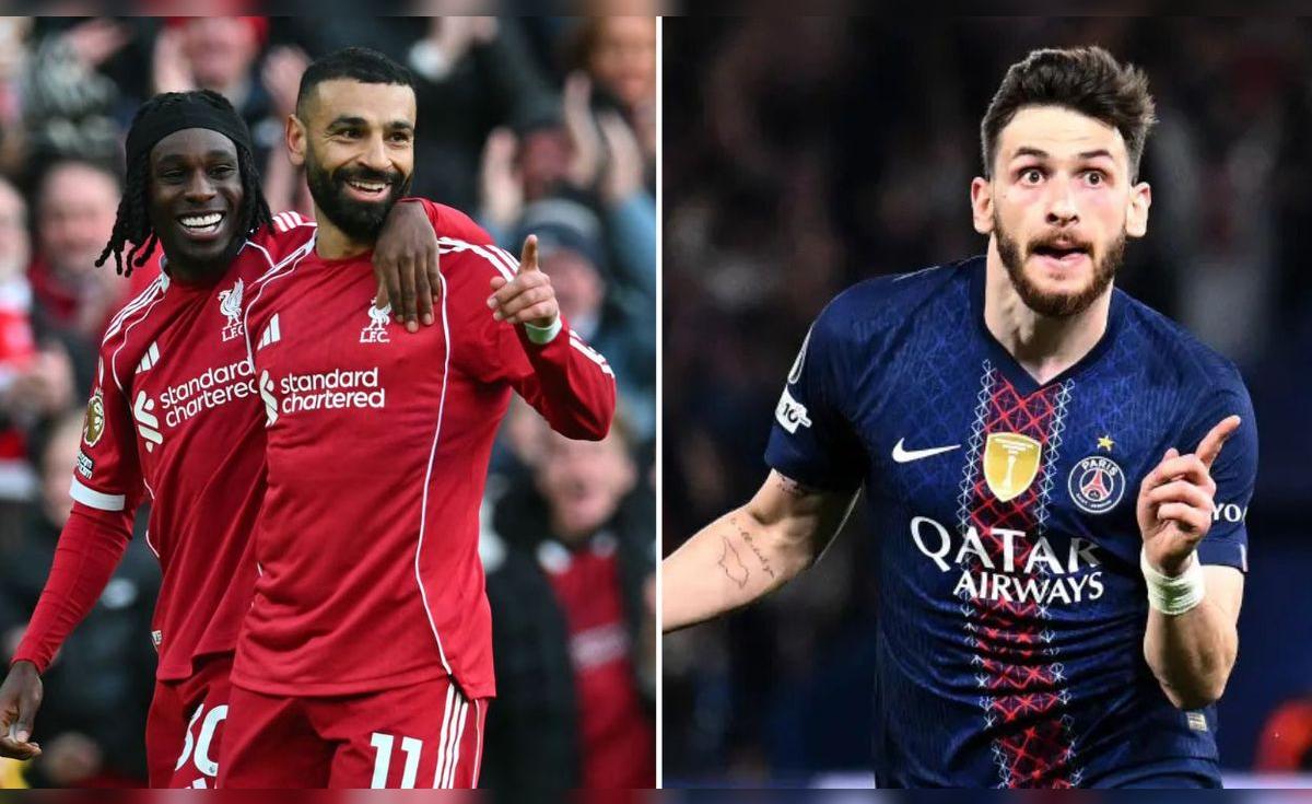 Liverpool vs PSG: día, hora y canal de TV del partido de vuelta por cuartos de final de la Champions League