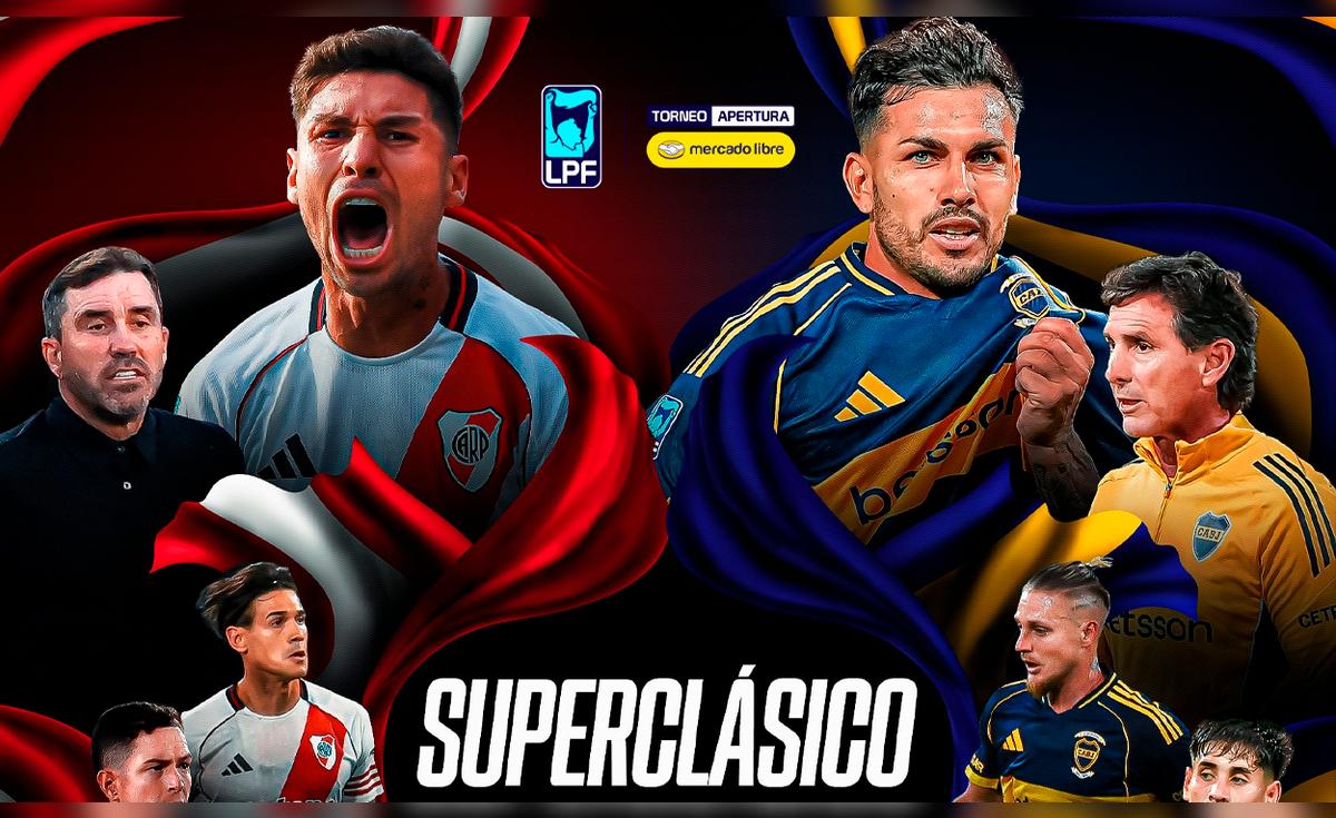 River Plate - Boca Juniors: fecha, hora y canal de TV para ver el superclásico argentino por la Liga Profesional
