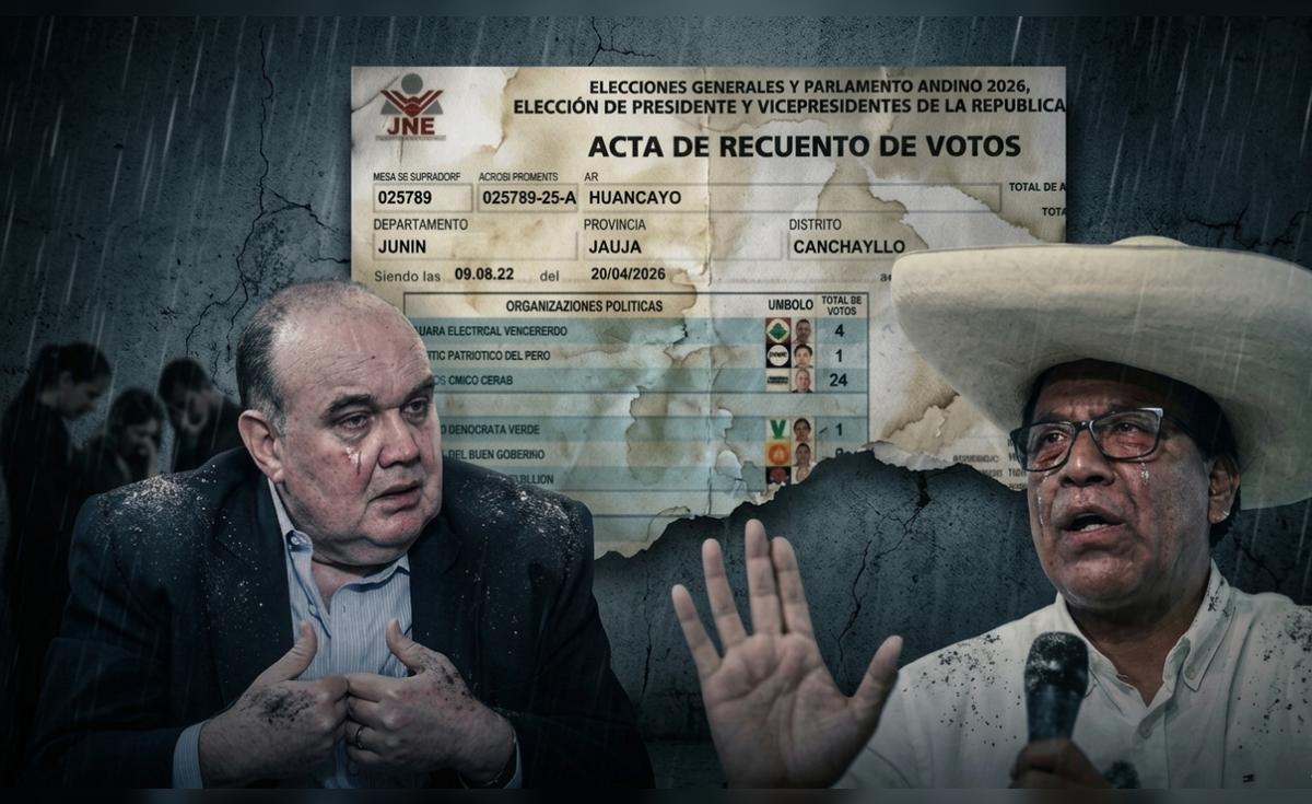 López Aliaga no ganó en los primeros recuentos de votos: Roberto ...