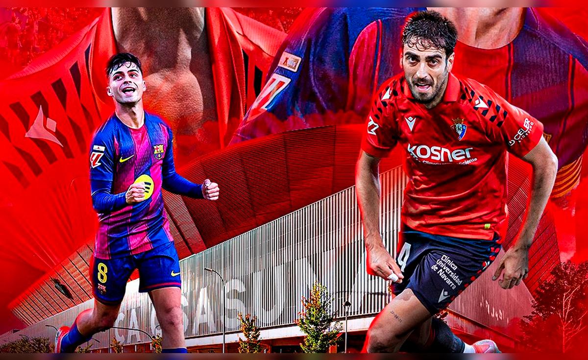 Partido Barcelona vs Osasuna EN VIVO HOY en el Estadio El Sadar por la fecha 34 de LaLiga de España 2026 via ESPN