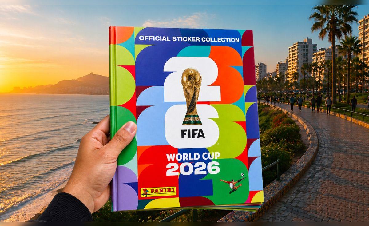 Llegó el álbum oficial de Panini de la Copa Mundial de la FIFA 2026 para Perú