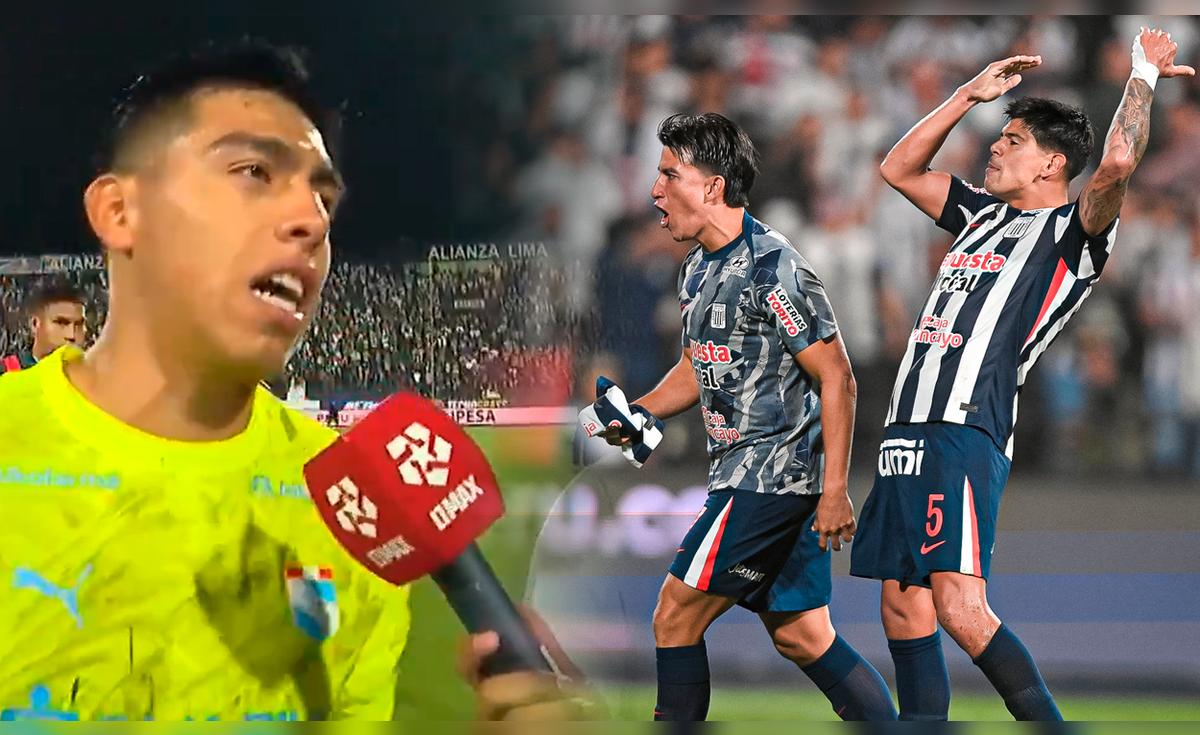 Diego Enríquez y su 'picante' mensaje tras agónico 1-1 de Alianza Lima en Matute: 