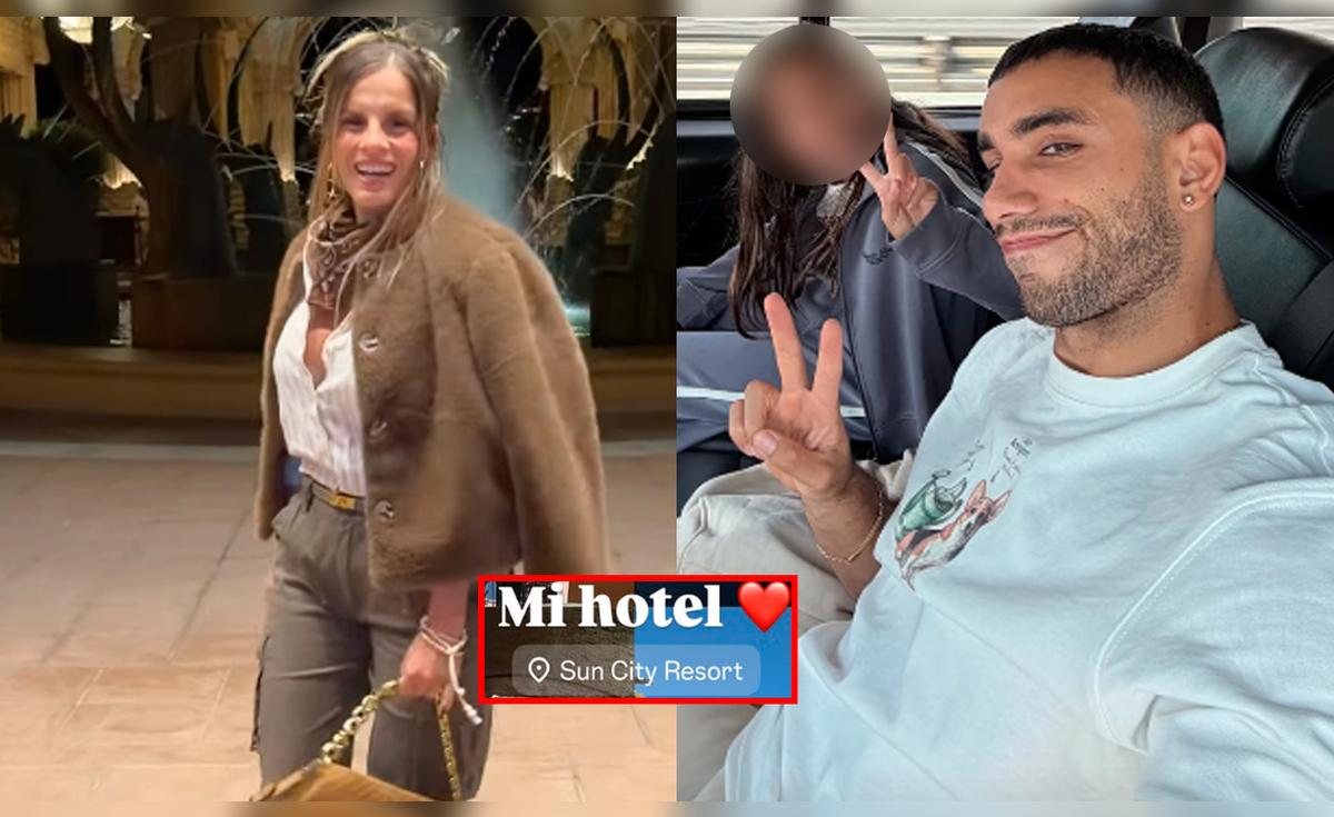 Said Palao viajó hasta Sudáfrica para reencontrarse con Alejandra Baigorria  en exclusivo hotel tras ampay en Argentina