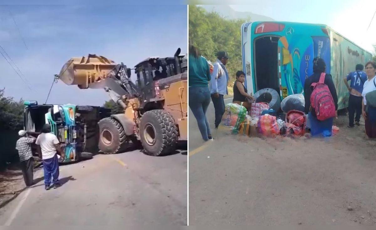 Bus se despista en La Libertad y deja 17 heridos cuando cubría ruta ...