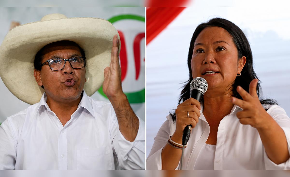 Keiko Fujimori and Roberto Sánchez debate key issues ahead of Peru's second round