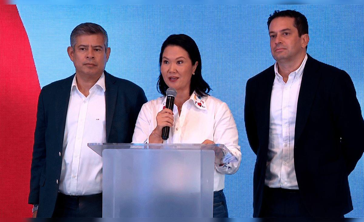 Keiko Fujimori calls for prudence and awaits official results in Peru