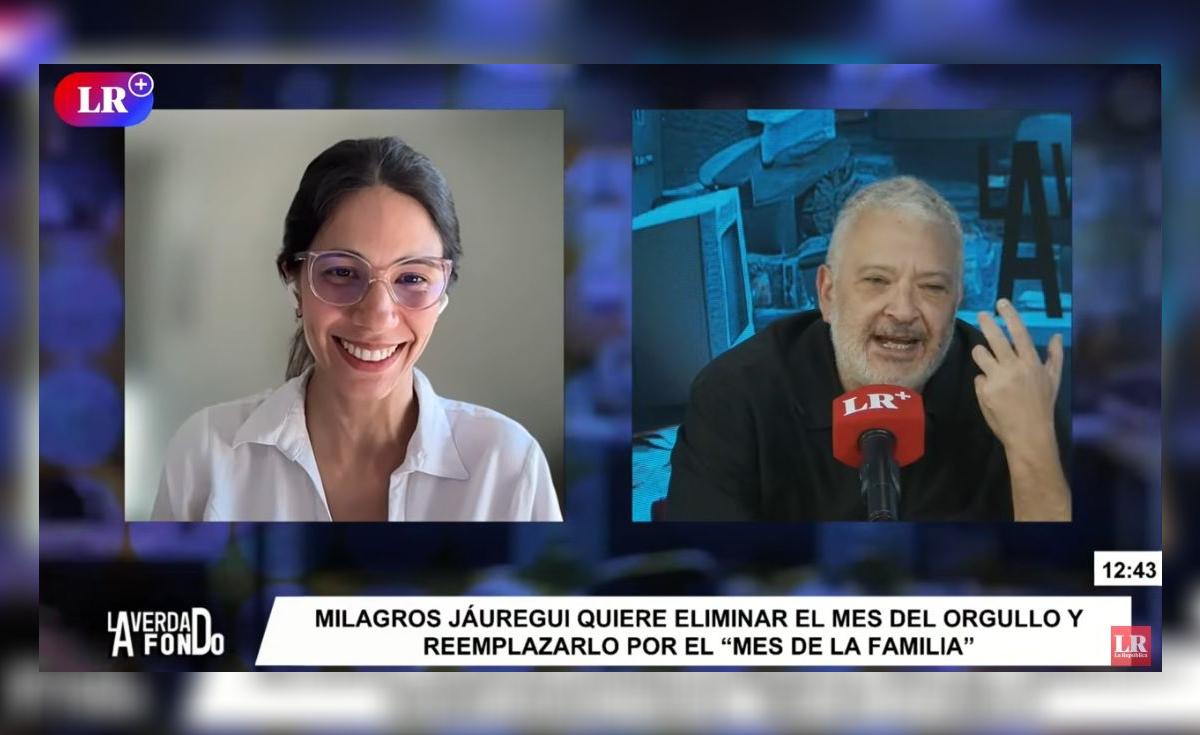 Josefina Miró Quesada denounces the project that seeks to turn pride month into a family month as a homophobic attack