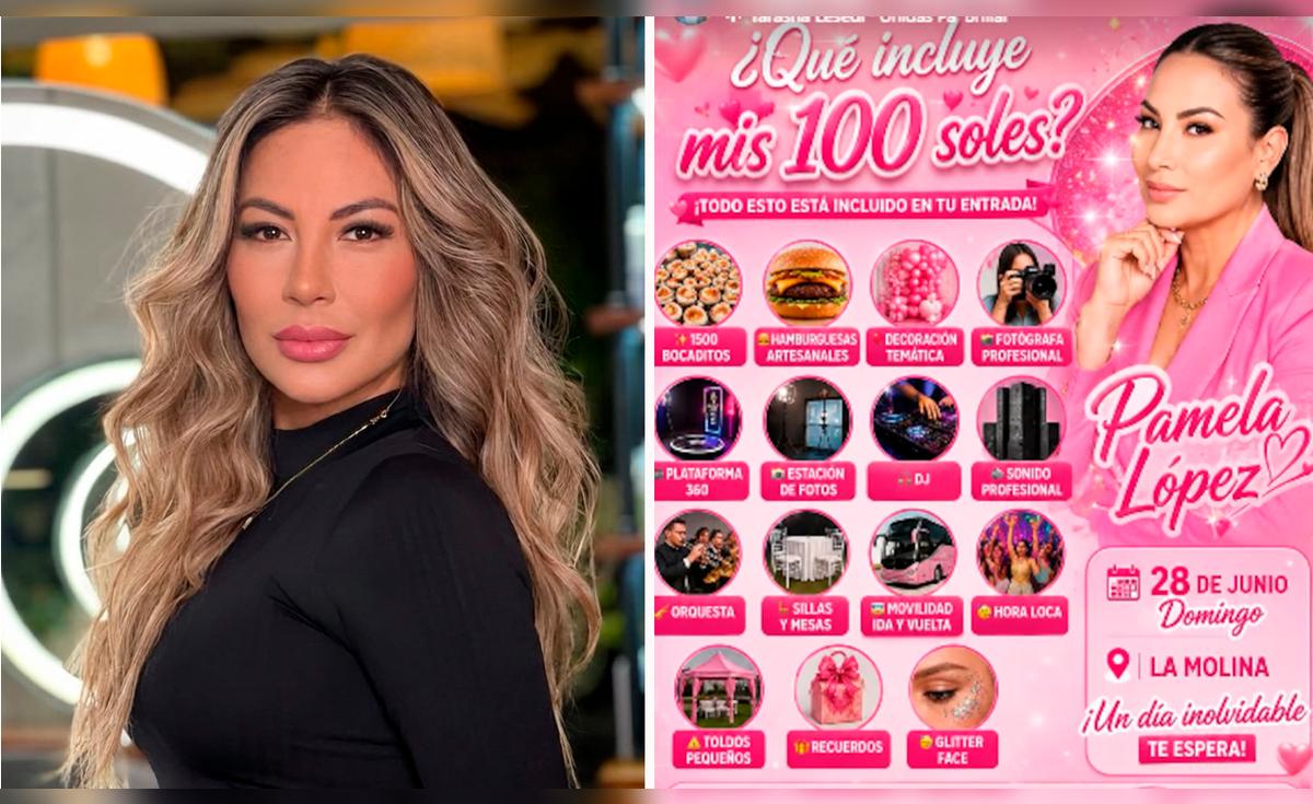 Reveal the unusual sum of money that would have already raised event to meet Pamela López: 