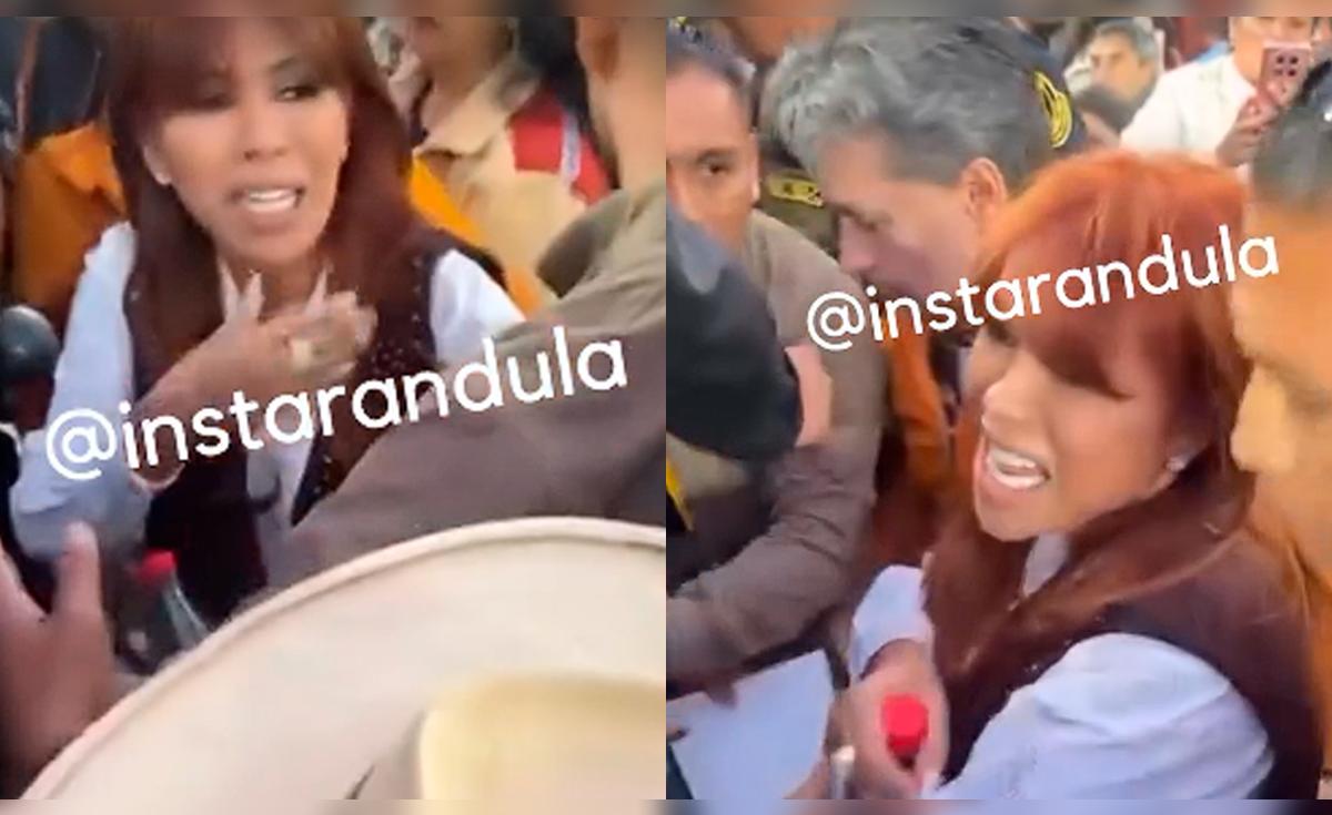 Magaly lived a terrible time in Cajamarca in the middle of the taurino event and explodes: 