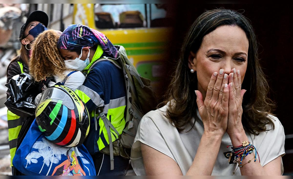 María Corina Machado califica a Caracas como "Estado fallido" tras devastadores sismos