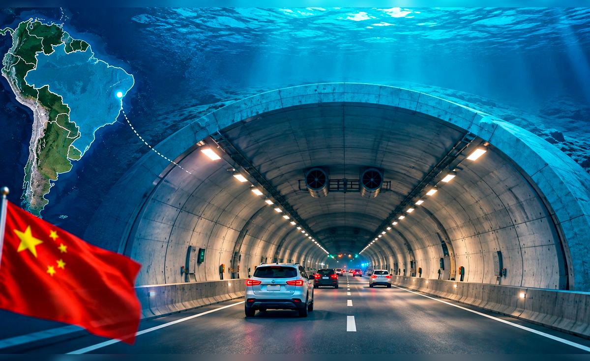 China participa en la construcción del primer túnel submarino de América Latina: tendrá 870 metros bajo el agua y operaría desde 2031