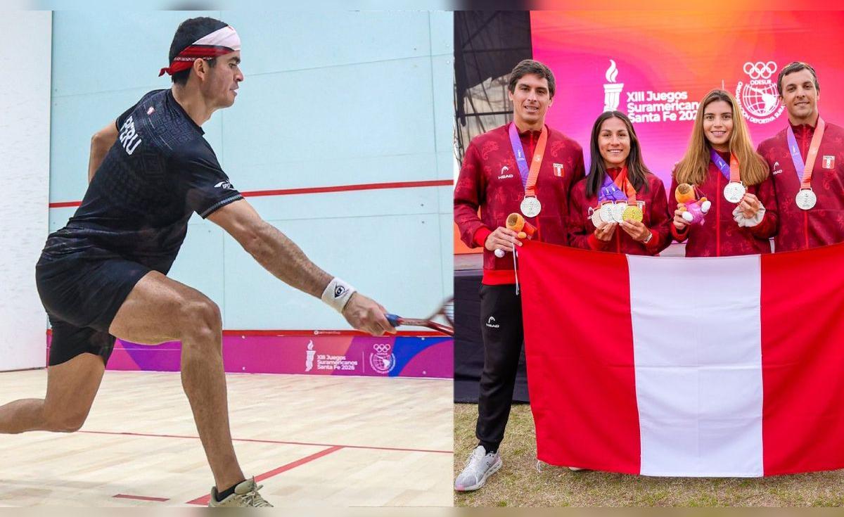¡Perú en lo más alto! Diego Elías y Pamela Noya le dan dos nuevas medallas de oro al país en los Suramericanos