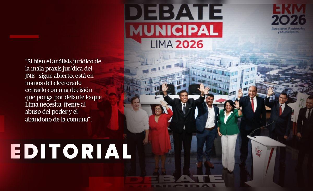 El consenso plebiscitario en Lima