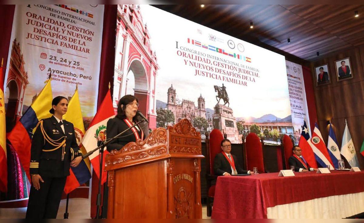 Corte del Santa participa en I Congreso Internacional de Familia en Ayacucho
