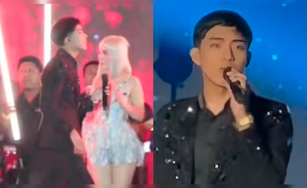 Óscar Junior Custodio interrumpe abruptamente show de La Bella Luz y lo cancela