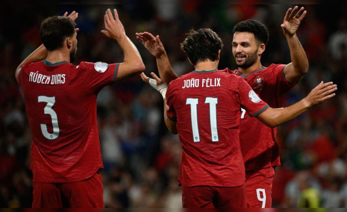 Portugal mantiene puntaje perfecto tras vencer 2-1 a Noruega en la Nations League