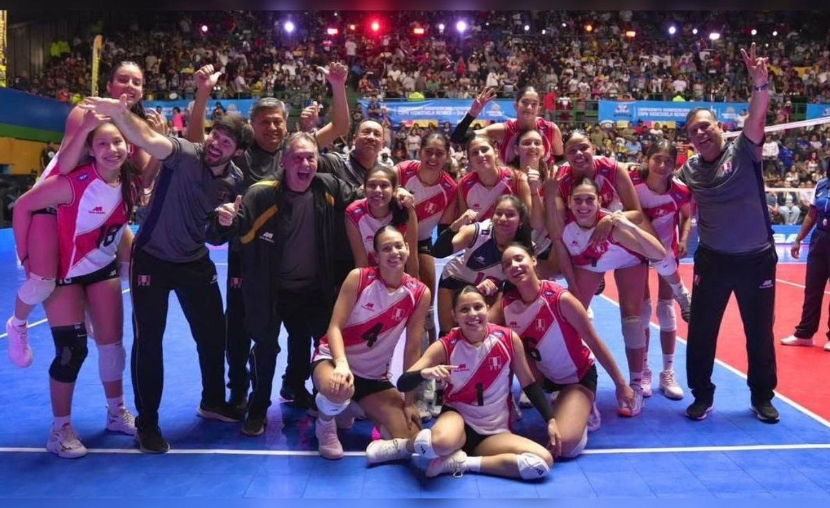 Photo: La República Peru Defeats Brazil in Semifinal to Reach U19 Volleyball Final