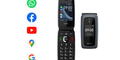 ¿Cuáles son los mejores teléfonos compatibles con WhatsApp y diseñados para adultos mayores?