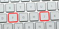 ¿Por qué las letras 'F' y 'J' de tu teclado tienen una rayita y para qué sirve?