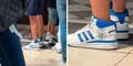 Joven sorprende por sus zapatillas con escudo de Alianza Lima y en redes bromean: “Hincha de los pies a la cabeza”