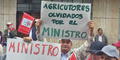 Agricultores y dirigentes se movilizaron para demandar la destitución del ministro Ángel Manero