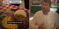 La insólita reacción de un periodista de la CNN tras probar el plato favorito del Papa León XIV en Chiclayo: "Sabe al Cielo"