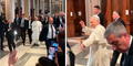 Papa León XIV sorprende a fieles en Roma por curiosa forma de saludar y en redes bromean: “Tiene calle”