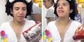 Tiktoker Valentino recibió insólito regalo de cumpleaños y señala: “La intención es lo que cuenta”