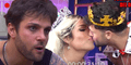 Wendy Guevara y Fabio Agostini se dan tremendo beso delante de Nicola Porcella: "Es muy guapo"