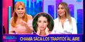 Alexandra Méndez ‘La Chama’ reaparece en TV y asegura que Flavia Laos la quiso golpear: “No fue la primera vez”
