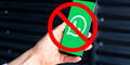 El mensaje que WhatsApp envía para informar que tu cuenta fue suspendida: no podrás enviar mensajes