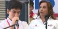 Dina Boluarte visita colegio en Piura y estudiante la enfrenta: "Miren más allá de los discursos"