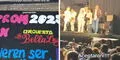Escolares de Cañete emocionan a La Bella Luz y Óscar Custodio acepta ser su padrino de promoción en concierto