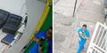 Veterinario en Comas sale corriendo de clínica tras sismo de 6,1 junto a gatito que estaba conectado a una botella de suero