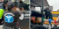 Adulta mayor queda en UCI tras caerle poste en la cabeza en estación Naranjal del Metropolitano