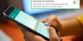 WhatsApp lanza una nueva función pensada en los adultos mayores: es perfecta si te cuesta leer los mensajes