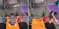 Fuerte sismo sorprende a joven que hacía sentadillas en gimnasio: trató de evacuar, pero le dio un calambre