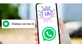 Chatear con las IA: ¿cómo usar la nueva función de WhatsApp que Mark Zuckerberg acaba de añadir?